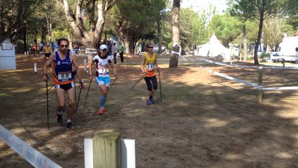 La marche nordique en competition