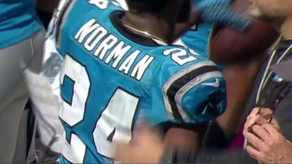 Panthers Josh Norman gets 2nd pick of the day.