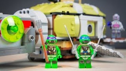 Teenage Mutant Ninja Turtles LEGO Stop Motion TMNT Kinder Playtime