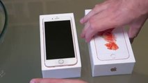 iPhone 6s Rose Gold, unboxing y primer encendido