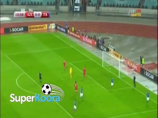 اهداف مباراة ( إذربيجان 1-3 إيطاليا ) التصفيات المؤهلة ليورو 2016