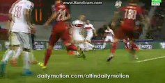 David Lafata Fantastic Powerful Shot - Czech Republic vs Turkey - Euro 2016 - 10.10.2015