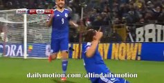 Milan Duric Amazing Header Goal - Bosnia and Herzegovina 1-0 Wales - EURO 2016 - 10.10.2015