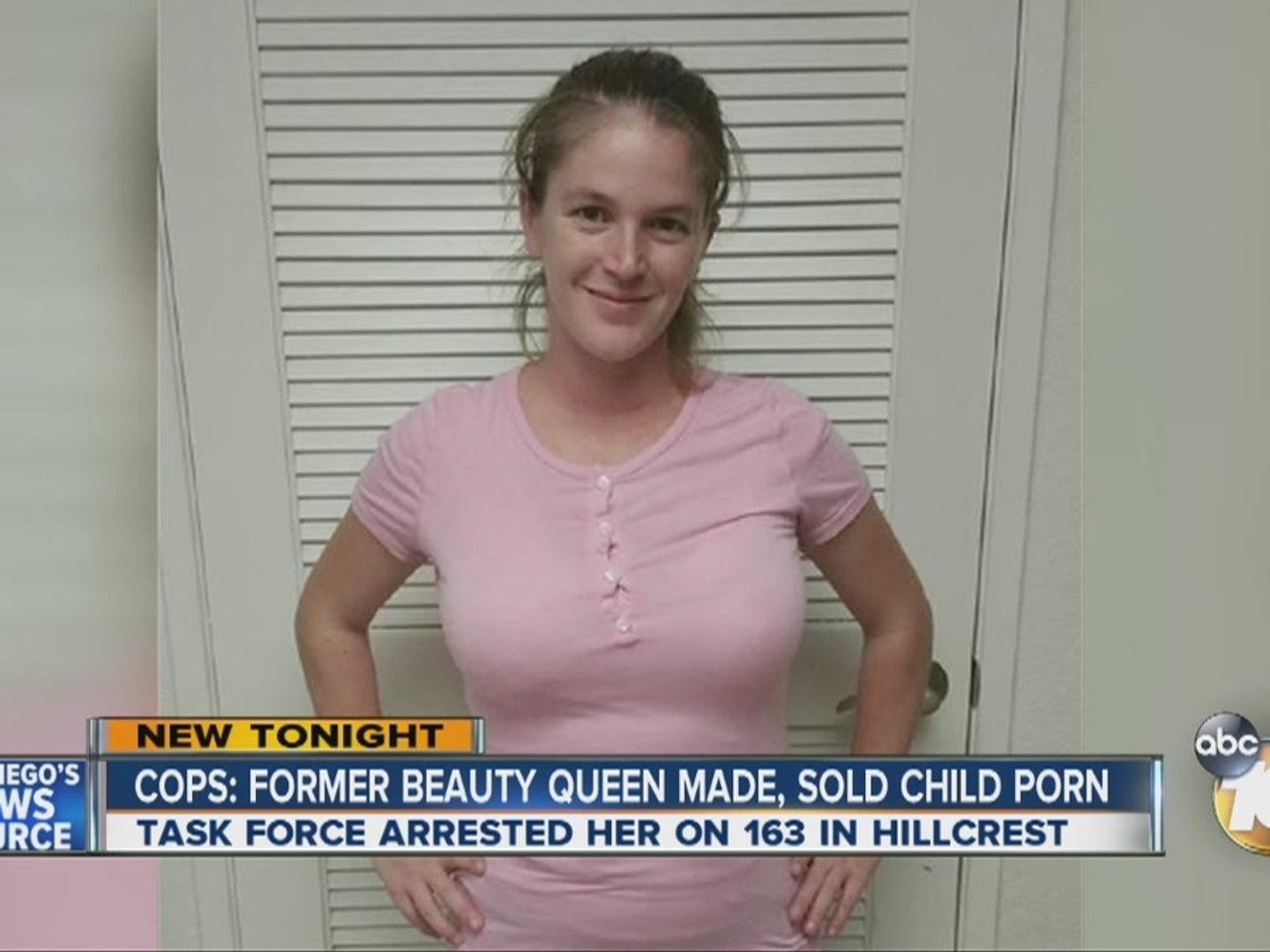 Beauty queen mom accused of selling child porn busted in San Diego - video  Dailymotion