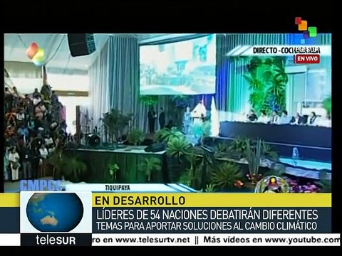 Evo Morales: El capitalismo, un cáncer que afecta a la Madre Tierra