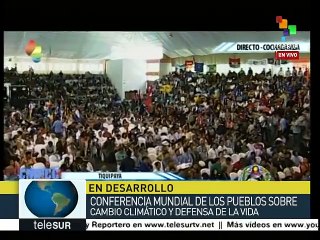 Bolivia: Papa envía saludo a la Conferencia sobre Cambio Climático