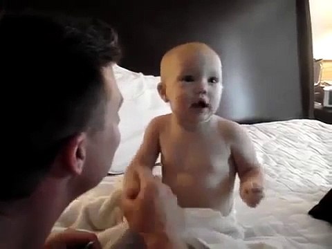 Bebe Y Papa Hablando Juntos! SUPER TIERNO ★ bebes divertidos - risa bebe - bebes chistosos