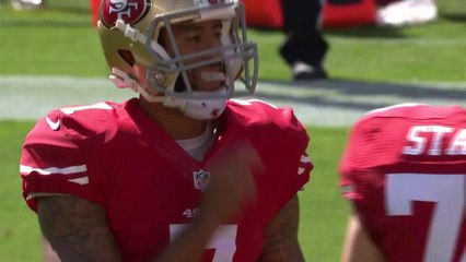 49ers Kaepernick pass incomplete to Boldin