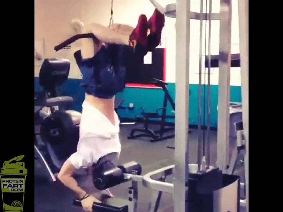 Супер приколы из спортзала!  Fails in the gym — копия