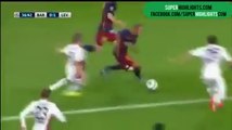 Neymar's dive to get a Penalty