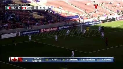 Gol Cubo, Mexico vs Canada Preolimpico.