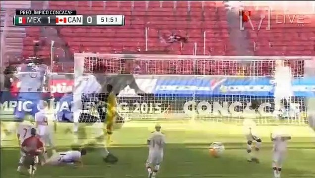 Mexico 2-0 Canada, Preolimpico (Full HighLights)[10-10-2015]