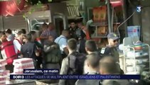 Proche-Orient : les attaques se multiplient entre Israéliens et Palestiniens