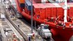 Panama Canal Accident - Towing Mule Crushed | Ship Crash | Ship Fail