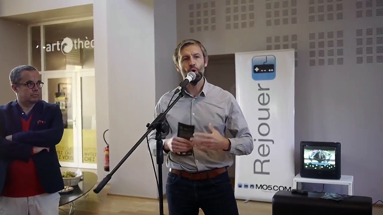 Exposition "Une histoire de jeux vidéo" avec MO5.Com (partie 1)