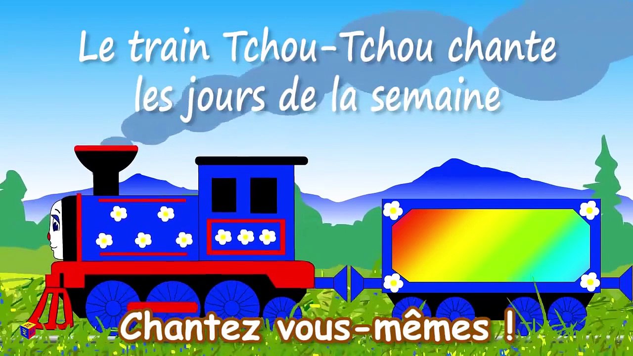 Apprendre lalphabet en français avec le train Tchou-Tchou ! Chansons