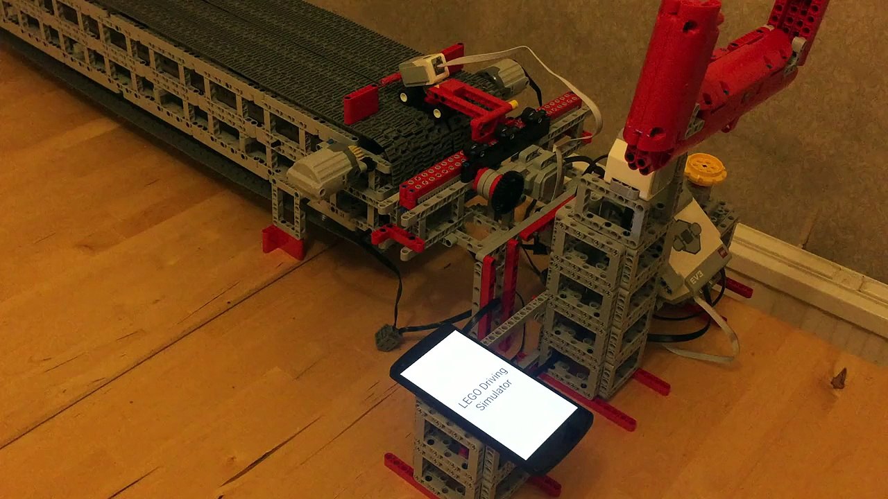 Talented Developer Invents LEGO Driving Simulator