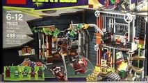 TURTLE LAIR ATTACK LEGO Teenage Mutant Ninja Turtles Set 79103 Time lapse & Review