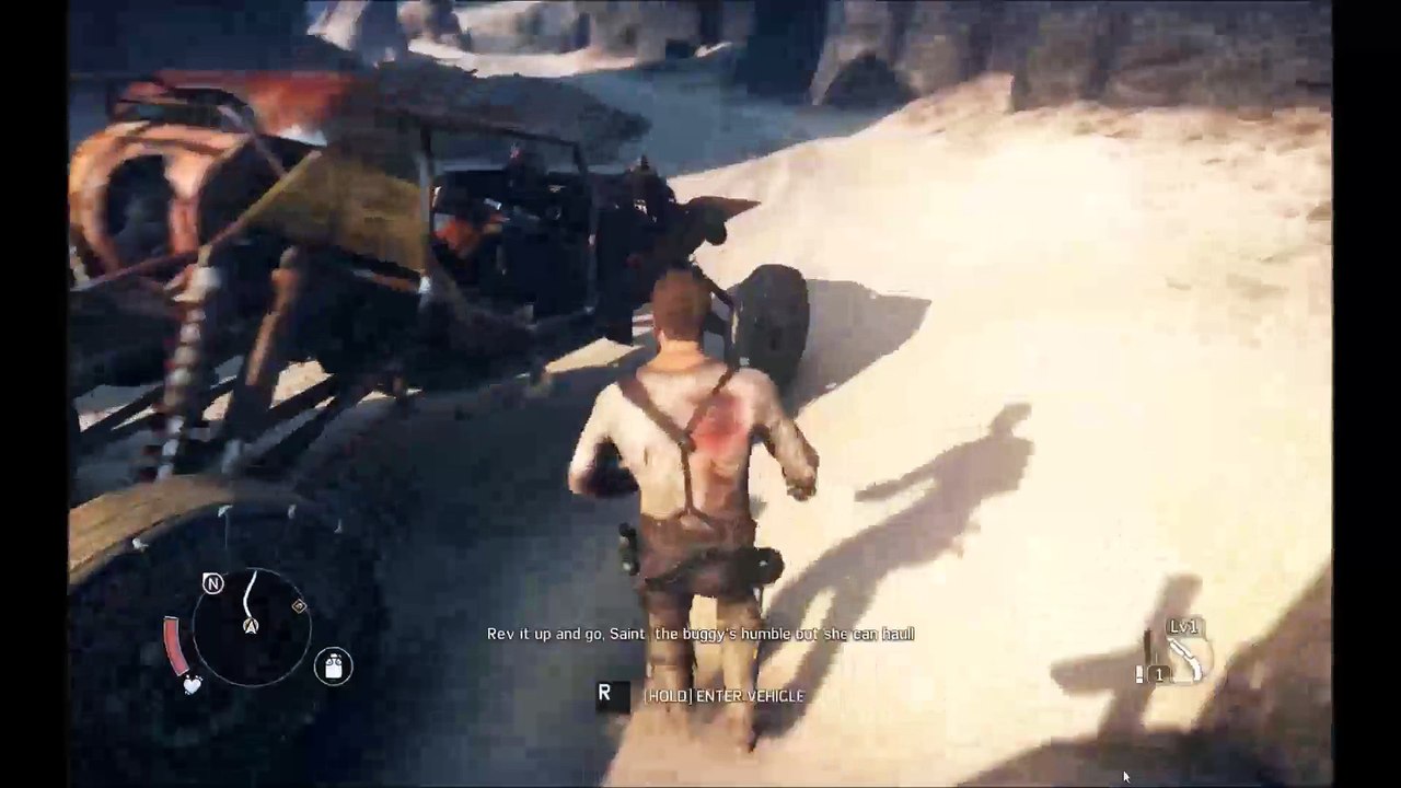 Mad Max, PC Gameplay, R7 370 i5 4690, Vehicle Drive