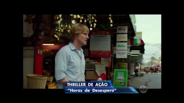 Jornal do SBT mostra os bastidores do filme ’Horas de Desespero’