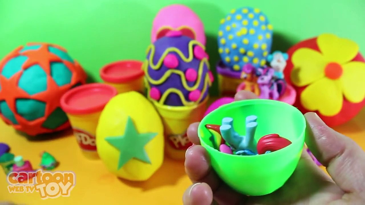 My Little Pony Play Doh Surprise Eggs