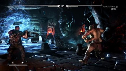 Mortal Kombat X - Jax vs Goro