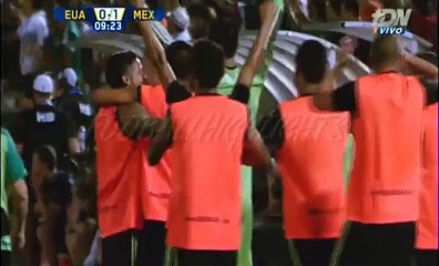 Gol Chicharito, Mexico vs Usa
