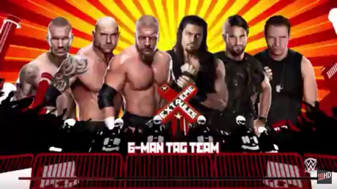 WWE 2K RIVALRIES - Evolution vs. The Shield | Extreme Rules 2014 | WWWE ...