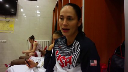 Maya Moore and Sue Bird Talk Postgame After the Victory Over Angola