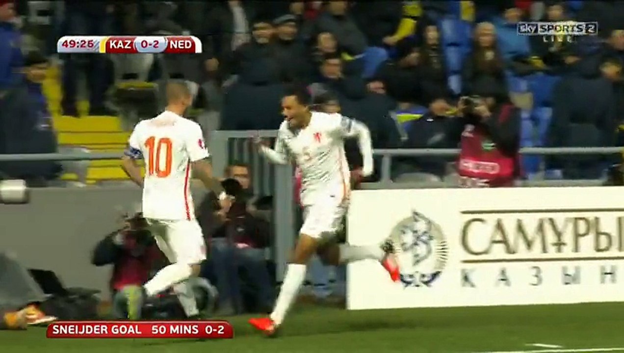 Kazakistan 1-2 Hollanda (GROUP A)