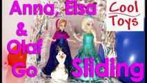 Anna Elsa Olaf Sliding