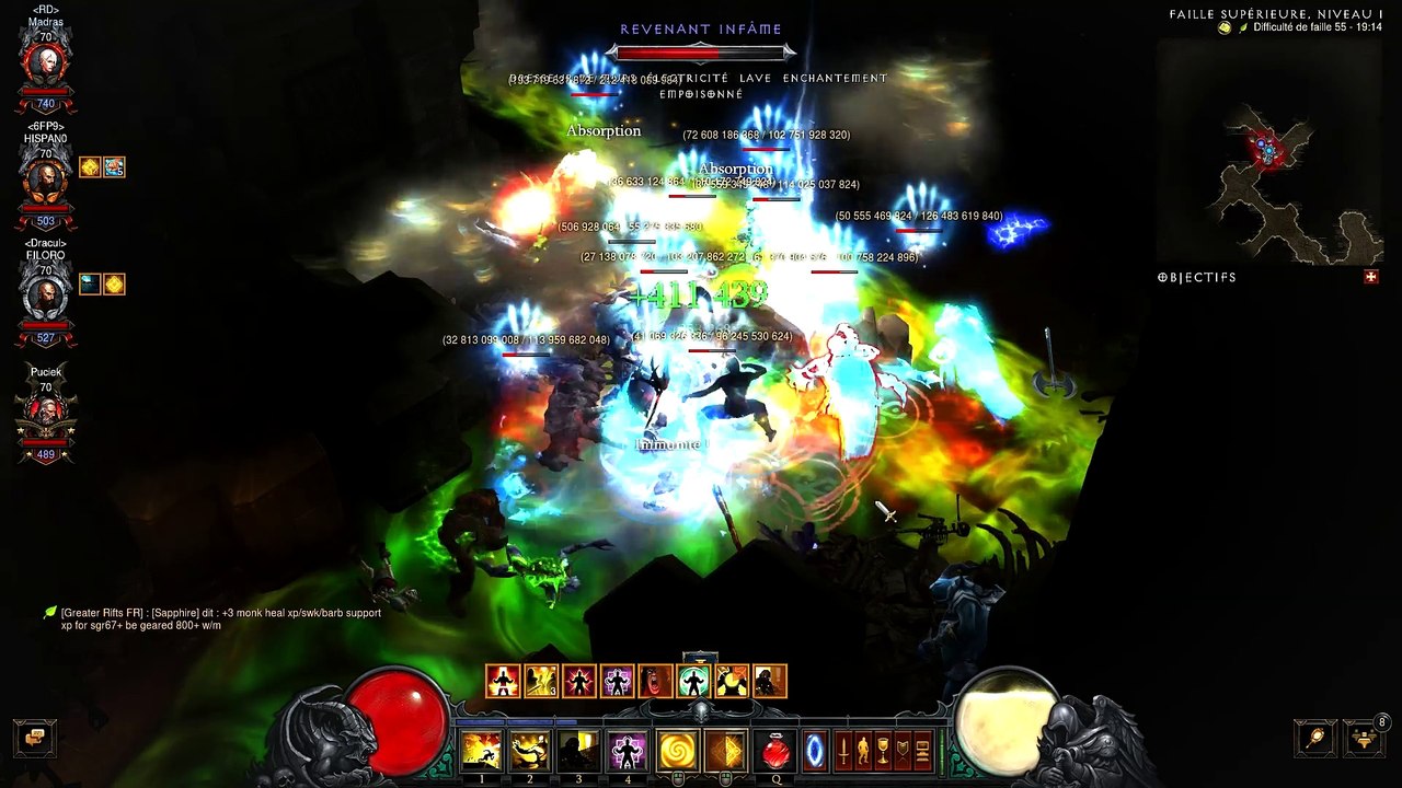 Diablo 3 Build Moine Support Leech XP 2.3 & S4