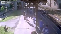 Runaway Train Crashes into Station in NY