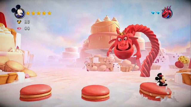 Castle of Illusion Starring Mickey Mouse All Boss Fights + Final Boss & Ending