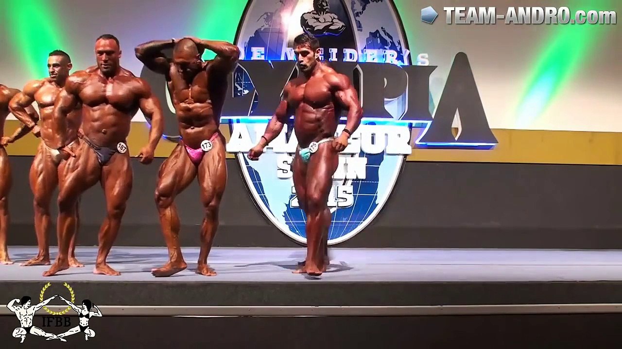 Final Men´s Bodybuilding up to 100kg - Amateur Olympia Spain 2015
