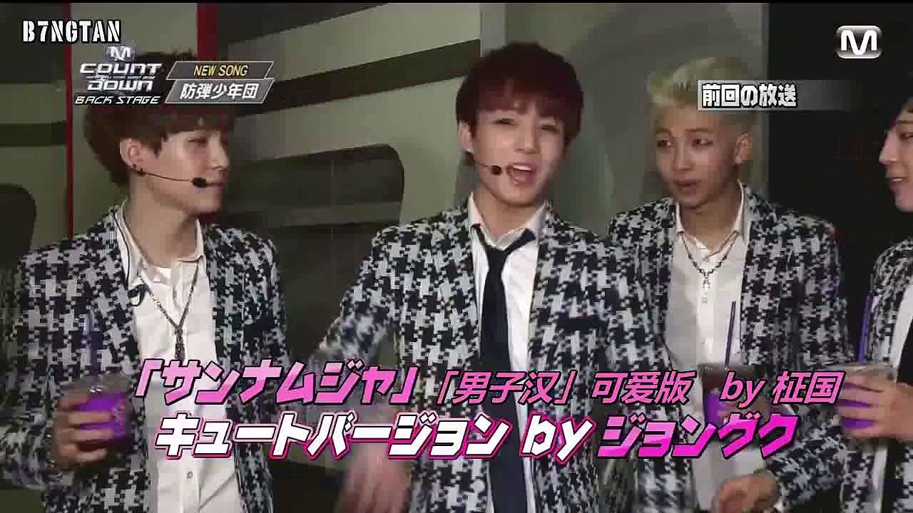 【b7ngtan中字】140425 防彈少年團 MCD Japan Backstage