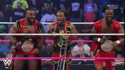 jhon ceena The New Day(Big E,Kofi Kingston & Xavier Woods) Addressed WWE Universe [08.10.2015] HD