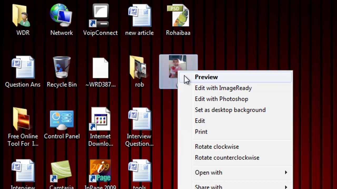 Convert Image Into Pencil Sketch-Photoshop Tutorial