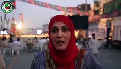women supports for pti talking