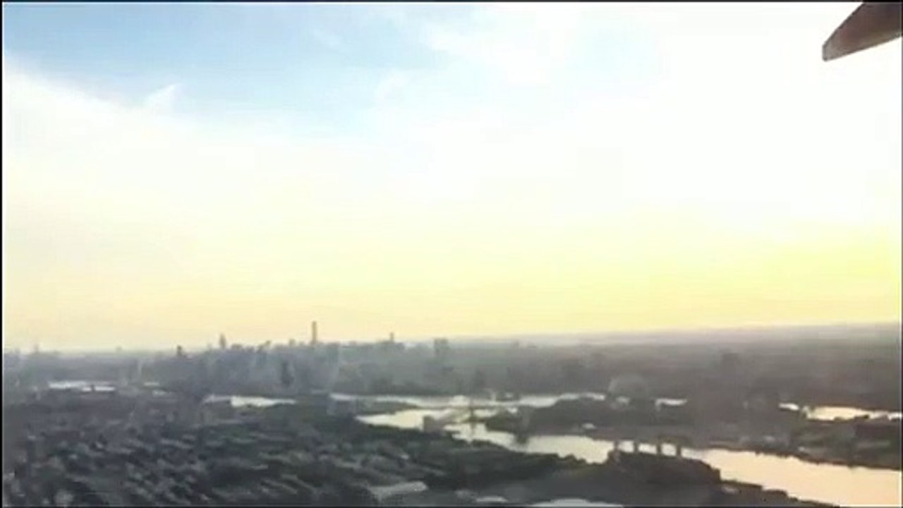 Drone Hits Plane During Take Off