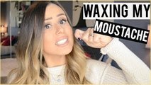 HOW TO WAX YOUR UPPER LIP | CHEAP, EASY, AT HOME FACIAL HAIR REMOVER