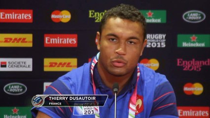 CdM 2015 - Dusautoir : "L'Irlande est l'un des favoris"