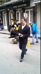 Real life Transformer in New Orleans