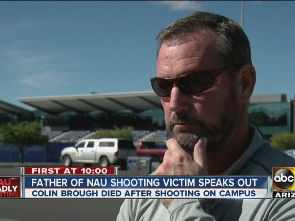 Father of slain NAU student mourns and pushes for gun control