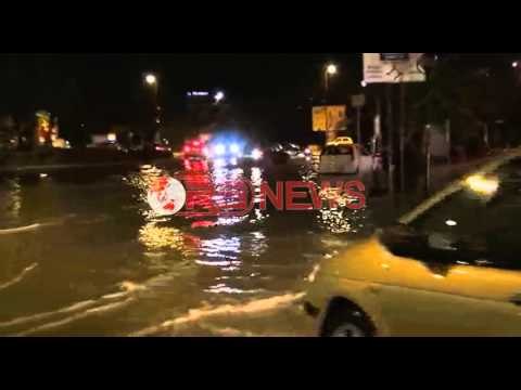 Përmbytje në Vlorë , Lagje të tëra nën ujë dhe mungesë e energjisë elektrike