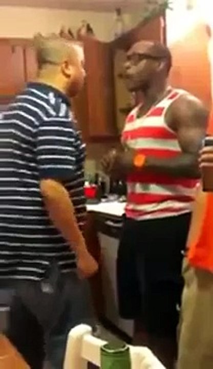 Guy Gets the Snot Knocked Out of Him