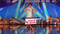 Britains Got Talent 2015 S09E06 Lorraine Bowen & Her Comedic Song about Crumble