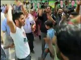 NA122 Election Video PTI supporters slogans against PMLN