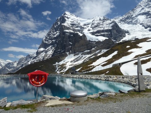Kleine Scheidegg zum Eigergletscher (Eiger Nordwand - Mönch - Jungfrau)
