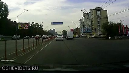 Уходил от столкновения